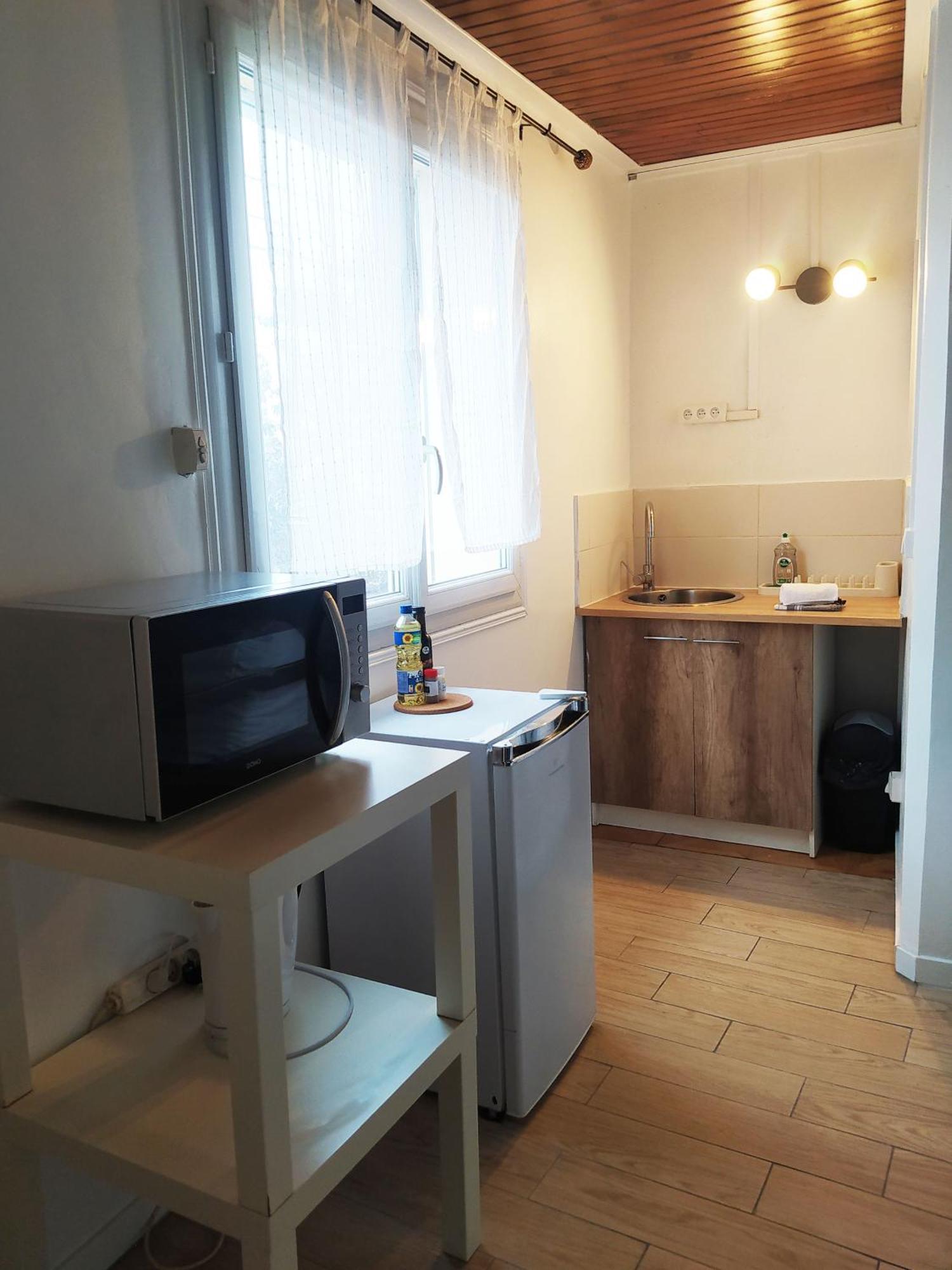 Charmant Studio Au Calme Proche Rer Stade De France Paris 斯坦 外观 照片